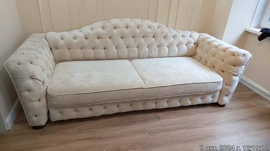 Обивка дивана. Западное Дегунино