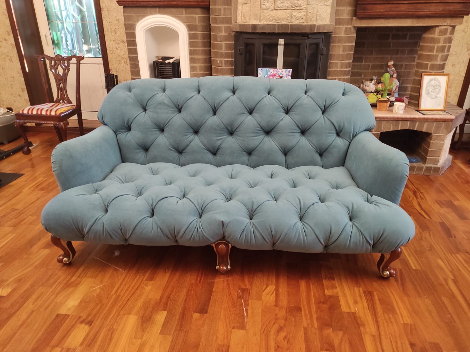 Перетяжка дивана. Западное Дегунино