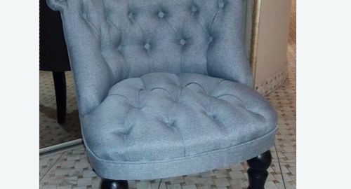 Обшивка стула на дому. Западное Дегунино