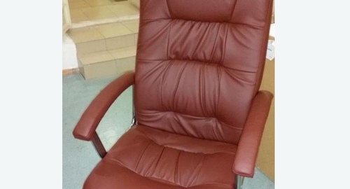 Обтяжка офисного кресла. Западное Дегунино